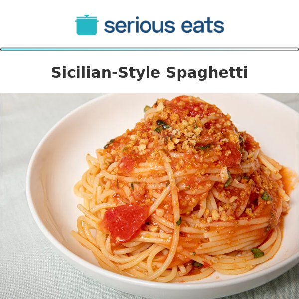 Sicilian-Style Spaghetti