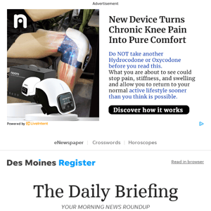 Daily Briefing: Strong farm profits have boosted Iowa manufacturing. But will it last?