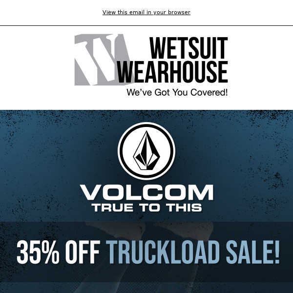Gear up for Spring Break with 35% (& up) Off Volcom!!