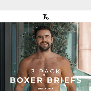 3-Pack Deal: TA Boxer Briefs.