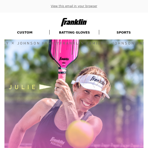 Gifting is Easy with Franklin Pickleball. Start Shopping!