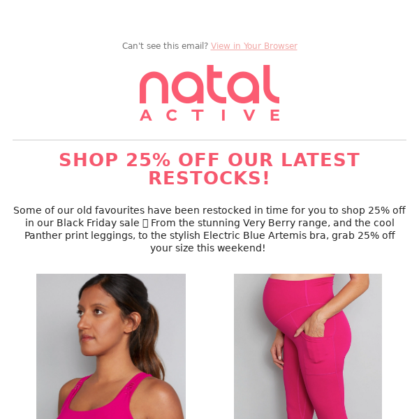 25% off NEW IN!