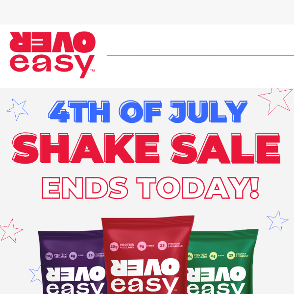 4th of July Sale ENDS TODAY! ⏰