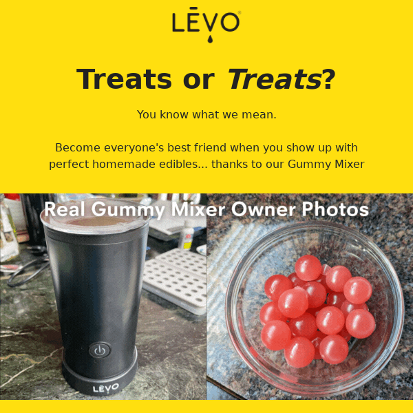 Everyone agrees: our Gummy Mixer is the best 🏆 - Levo