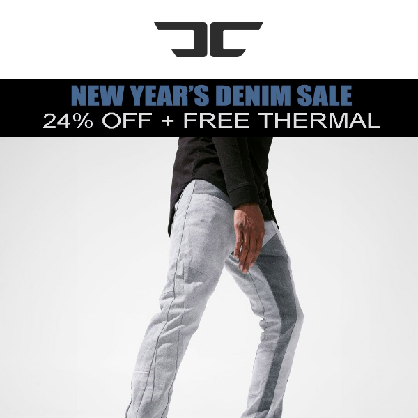 24% Off Denim ENDS TOMORROW...