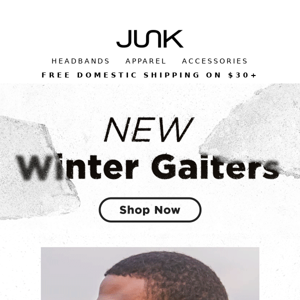 NEW Neck Gaiter Designs from JUNK