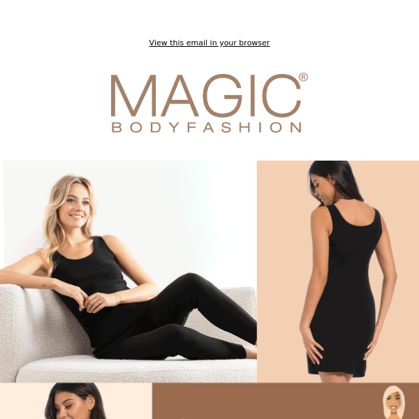 MAGIC BODYFASHION Women's Lower Body Shaping Slim Leggings