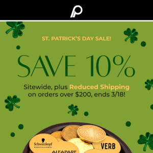 🍀Save 10% + Reduced Shipping!