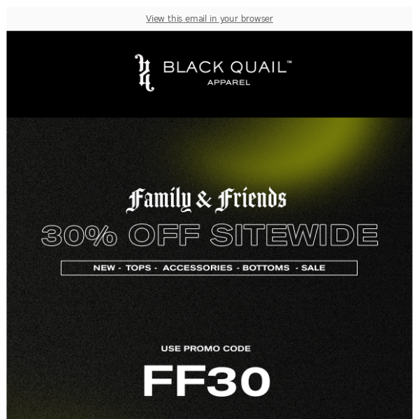 🙏 Family & Friends Sale 🙏