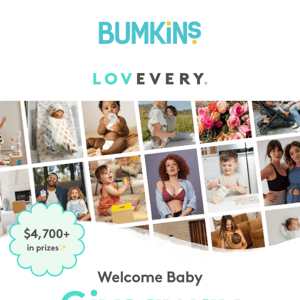 Win Big with Bumkins! Over $4,700 in Baby Essentials Up for Grabs!