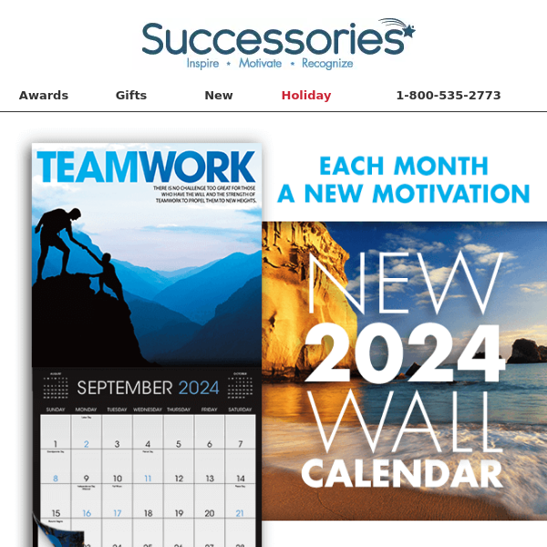 [EXCLUSIVE] 2024 Motivational Calendars