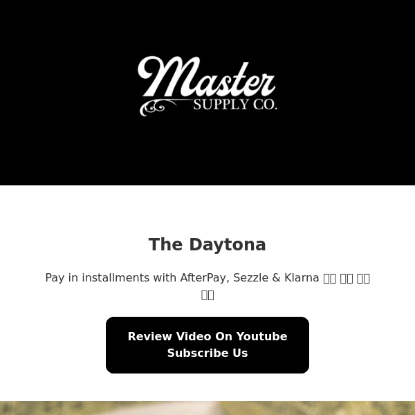 Master Supply Co| Forever 2 Wheels | The Daytona