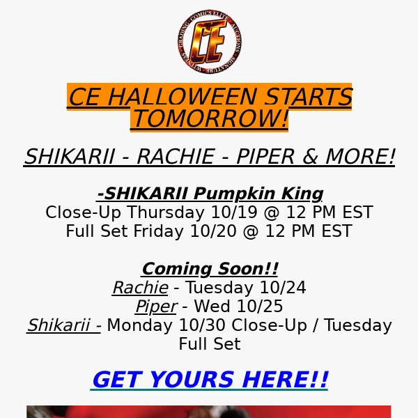 😍HALLOWEEN SHIKARII REVEALED😍 - NYCC RESTOCK & MORE!