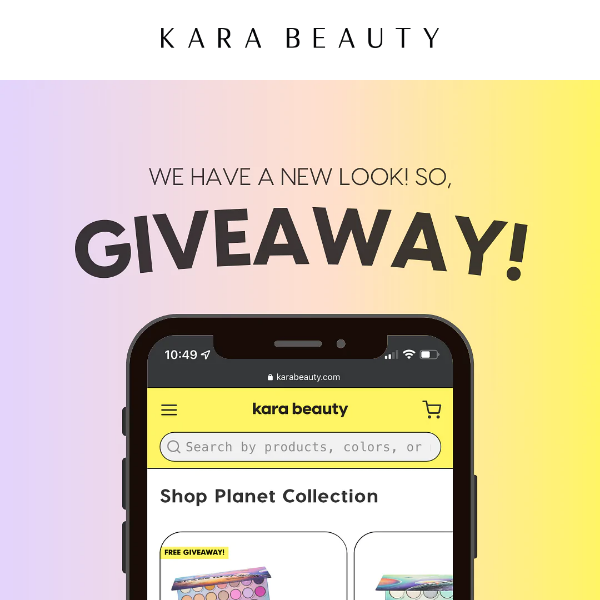 FREE Eyeshadow Palette on us!! 🤯✨