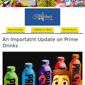 An Imported Update on Prime Drinks