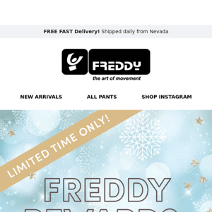 Freddy Usa, want double rewards points?