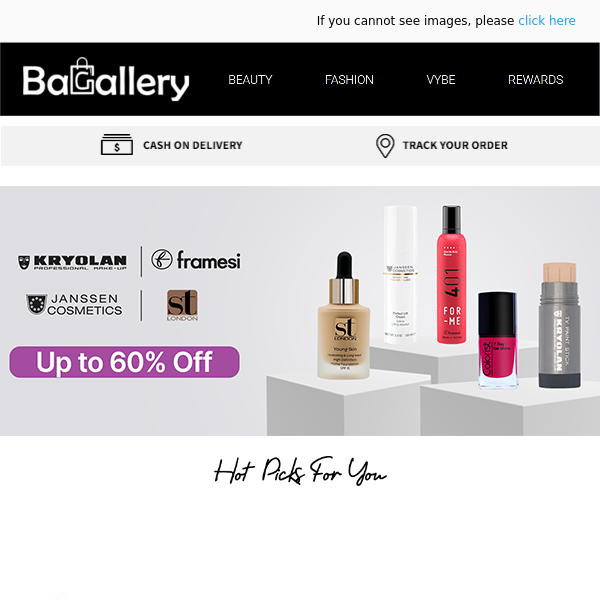 Bagallery WELCOME TO THE BEAUTY SALE😍