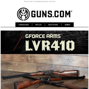 🚨 ONLY $649.99 🚨 GForce Arms LVR410 Lever Action Shotgun!