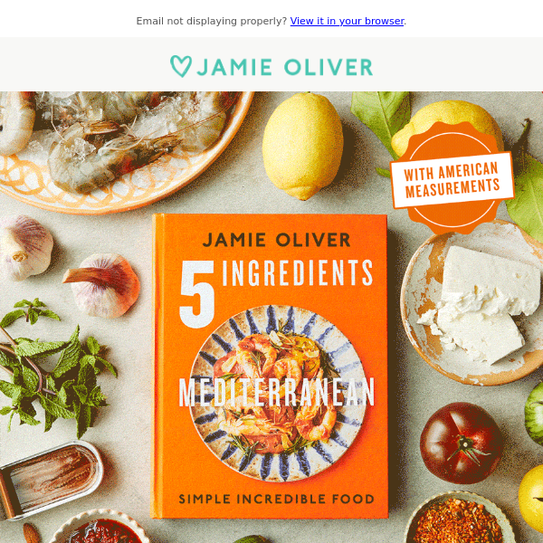 5 Ingredients Mediterranean is out now in the US! 🎉