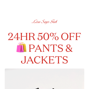 💗Wednesday Special: 50% OFF JACKETS & PANTS