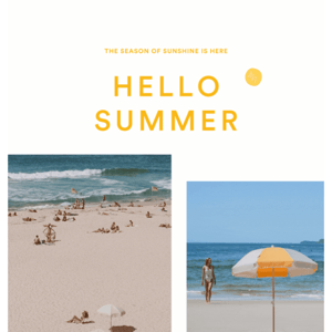 Hello Summer 🌞
