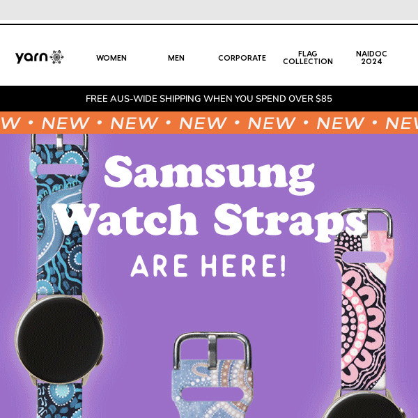 FINALLY HERE: Samsung Watch Straps 😱