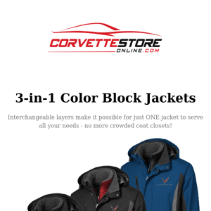 Corvette Pullovers, Jackets, & Hoodies 🧥 - Corvette Store Online