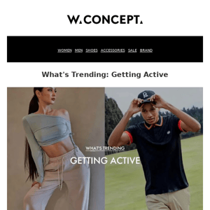 What's Trending: Getting Active - Extra 10% off all Activewear and Accessories