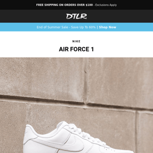 Clean Classic | Nike Air Force 1