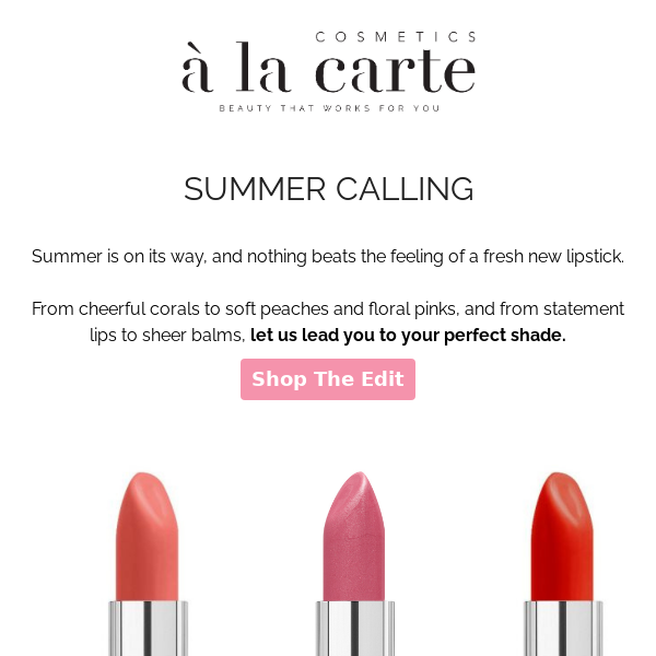 Summer Beauty: The Lipstick Edit