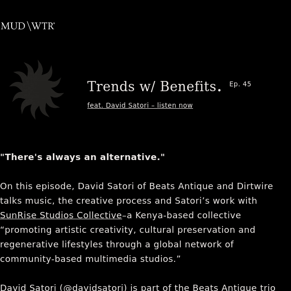 Podcast w/ Beats Antique & Dirtwire