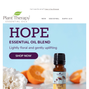 🌻 Now Available: Hope Essential Oil Blend 🌻