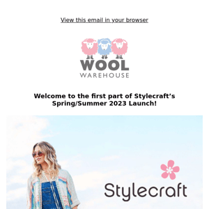 🌷 NEW from Stylecraft's Spring Summer 2023 Collection! 🌻