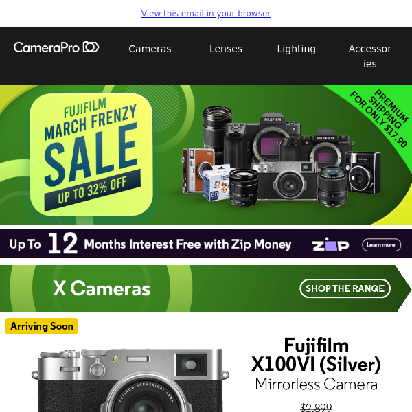 Get Your Wishlist Ready: Fujifilm March Frenzy Sale Is Back!