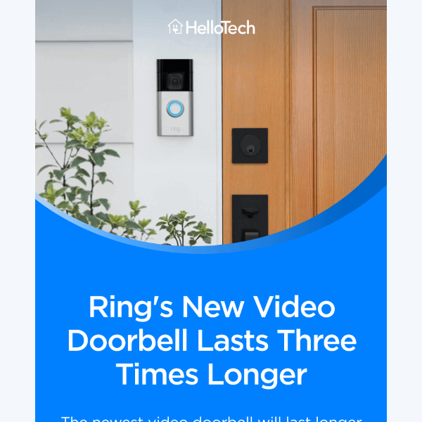 Ring’s New Video Doorbell Lets You See Even More