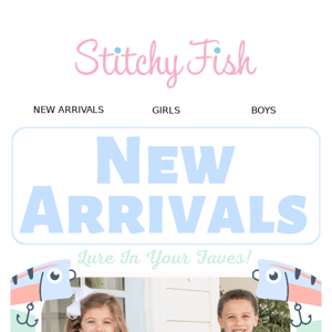Luring You In With New Arrivals! 🎣