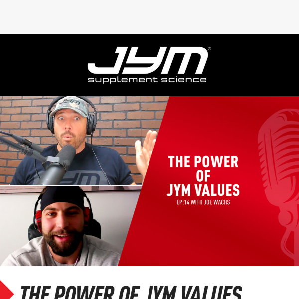 Learn The Power of JYM Values 🎥
