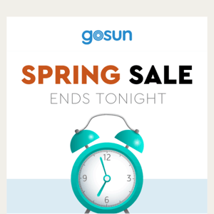 Last Chance To Shop Our Spring Sale!