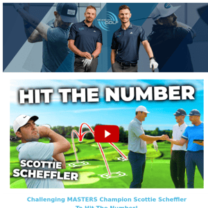 Challenging MASTERS Champion Scottie Scheffler! ⛳️