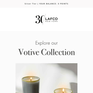 Explore our votive collection