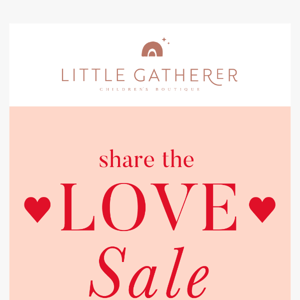 Share the Love SALE ❤️