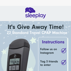 GIVEAWAY ALERT 🎊: Z2 STANDARD CPAP MACHINE