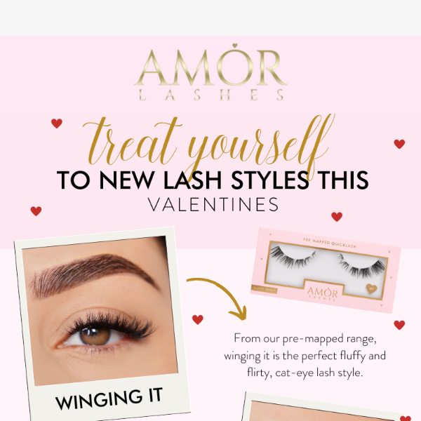 Treat yourself to new lashes this Valentines💌🌹