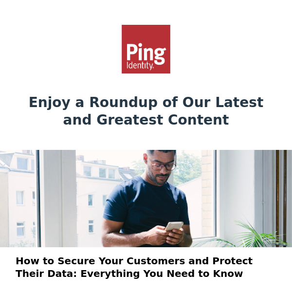 Ping Identity Roundup — August 2023