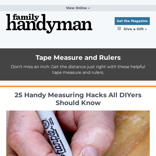25 Measuring Hacks All DIYers Should Know
