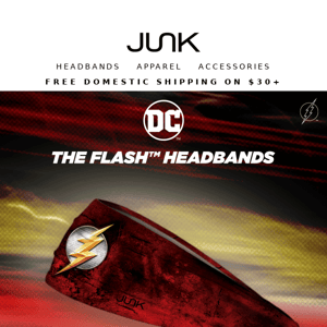 As fast as The Flash? Grab these headbands quick!