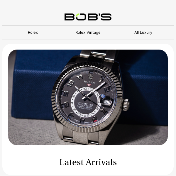 Exclusive Pre-Owned Luxury Watches Just Arrived!