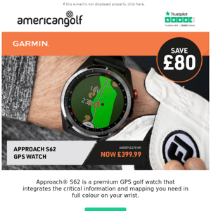 ⬇️ Price drop - Save up to £80 on Garmin GPS