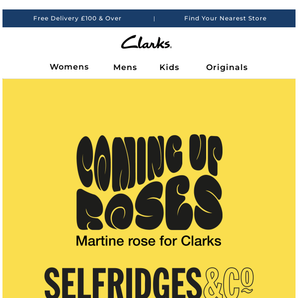 Martine Rose x Clarks at Selfridges