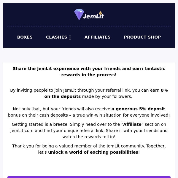 Earn Rewards by Inviting Friends to JemLit 🔗